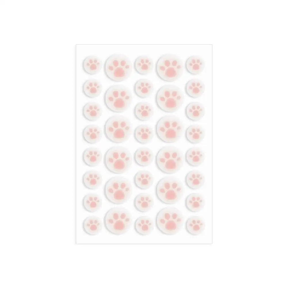 Paw Patch Cat Paw Acne Patches — Hydrocolloid Pimple Covers (36 Pcs)